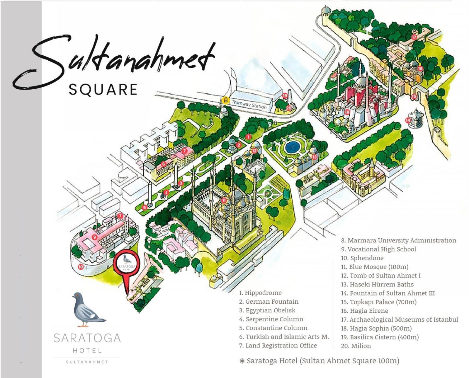 Saratoga Hotel Sultanahmet Isztambul Kültér fotó